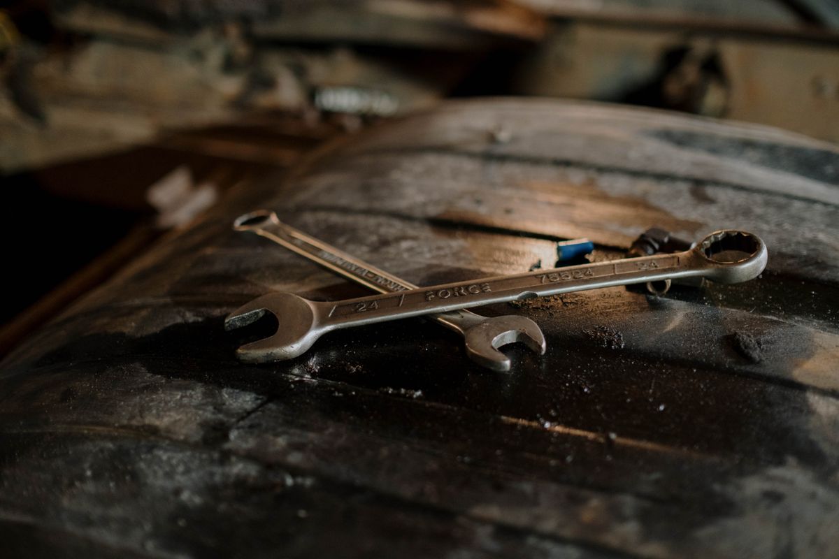 مفاتيح ربط مستعملة للورشة